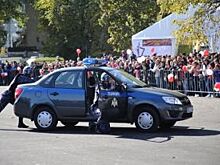 Показательное выступление спецназа прошло на фестивале Росгвардии в Ростове