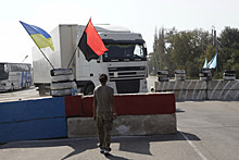 Блокада Крыма вызвала раздражение у украинцев