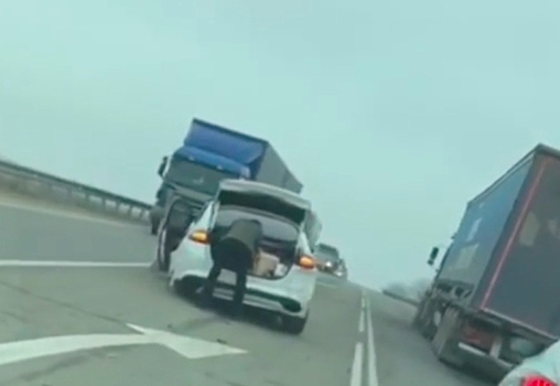 В районе поселка Ильский произошло массовое ДТП