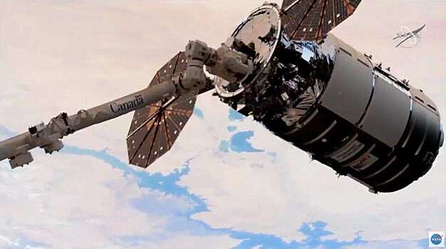 Cygnus прибывает на международную космическую станцию