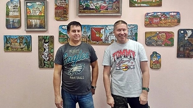 Вологжан приглашают на выставку панно Олега Малинина и Алексея Борисова