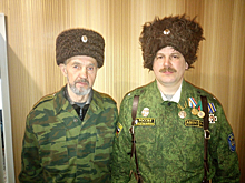 В городе Якутске на Совете атаманов наградили олекминских казаков
