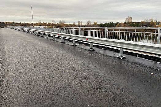 Мост через реку Чепцу в Фаленском районе отремонтирован на 80%