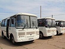 Автопарк МГОКа пополнился четырьмя современными автобусами