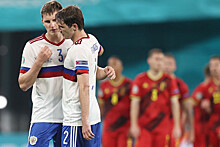 Сборная России разгромно уступила Бельгии в стартовом матче Евро-2020