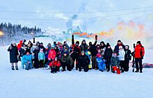 Ямальцы провели жаркие выходные на горнолыжном комплексе «Октябрьский»