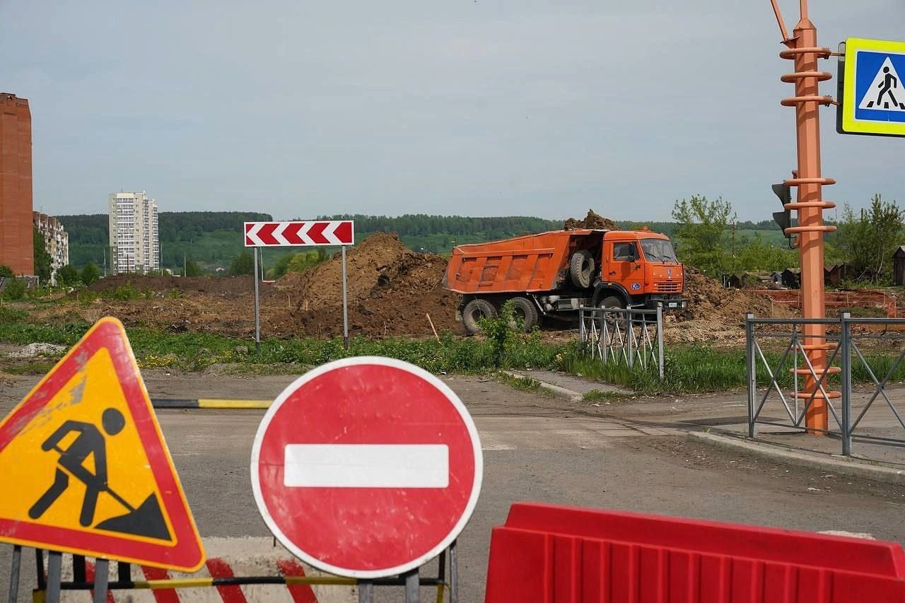 Строительство нового участка Комсомольского проспекта в Кемерове достигло важной стадии