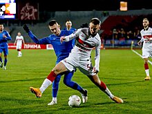Футбольный «Енисей» обыграл московский «Спартак» в Кубке России