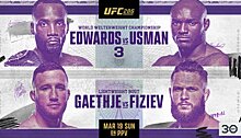 UFC 286: Эдвардс победил Усмана, Физиев проиграл Гейджи и другие бои