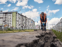 В Курске тротуар на проспекте Плевицкой восстановят к 30 мая