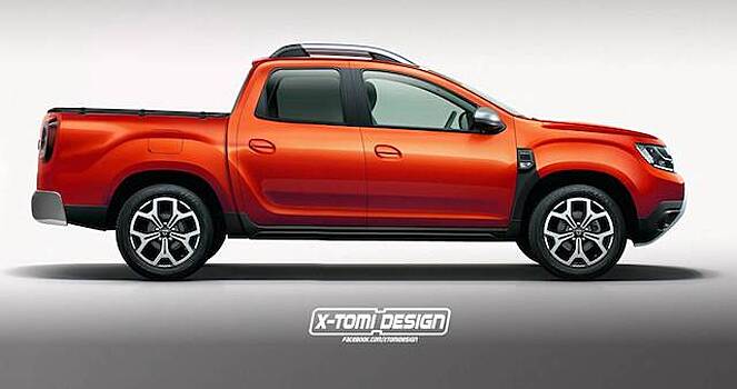 Опубликованы рендеры пикапа и 3-дверного Renault Duster 2018