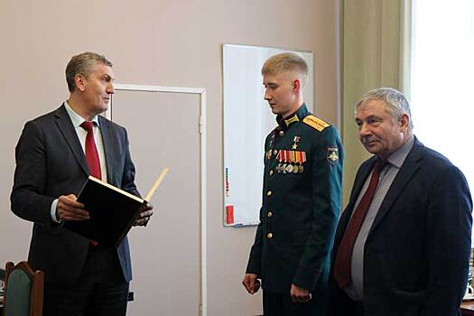 Фото награждения героев сво