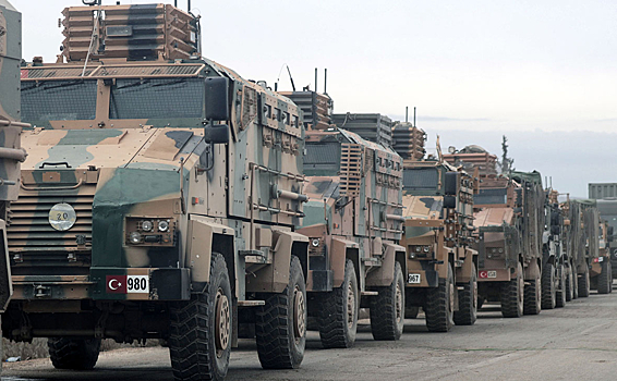 Турция направила дополнительные силы в Идлиб