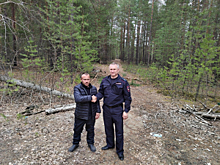 В Свердловской области полицейские спасли на болоте заблудившегося рыбака