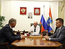 Вячеслав Федорищев провел рабочую встречу с главой Богатовского района