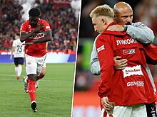 Николсон ликовал с Мартинсом, Станкович праздновал с Литвиновым. Фото победы «Спартака»