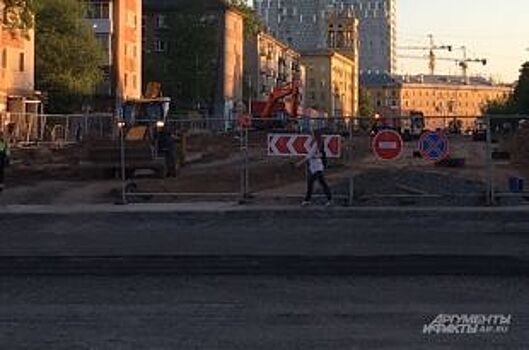 Улицу Пушкина в Перми вновь открыли для транспорта