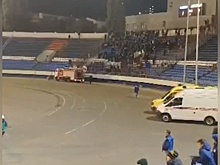 Обливание болельщиков на стадионе в Воронеже объяснили тушением огня