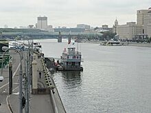 Неизвестные сбросили в Москву-реку загрязненные стоки