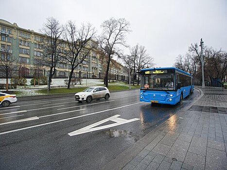 Шесть новых выделенных полос для городского транспорта запустят в Москве