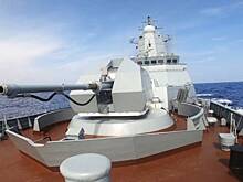 Российские корабли провели стрельбы в Индийском океане