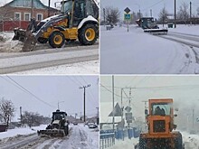 На дорогах Кубани работает свыше 300 снегоуборочных машин