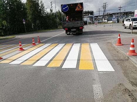 В Сургуте снова обновляют дорожную разметку. В этот раз потратят 8 миллионов