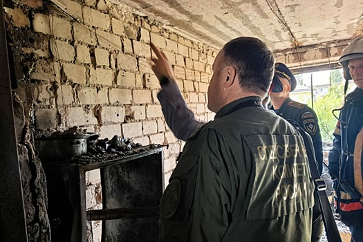 Двое детей погибли при пожаре в квартире в Липецке