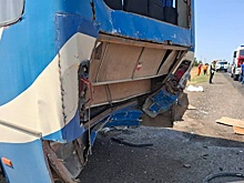 В Крыму водитель иномарки погиб в ДТП с автобусом