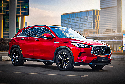 В России начались продажи обновленного Infiniti QX50