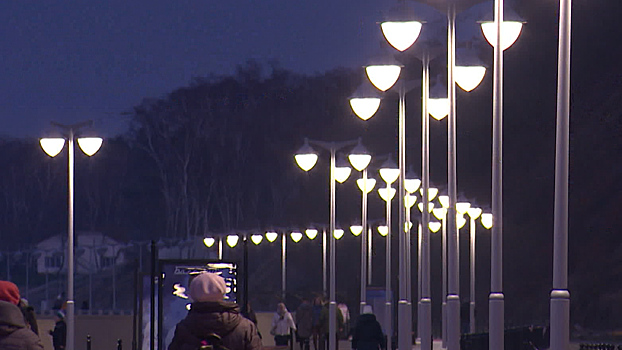 В Светлогорске завершилась модернизация системы уличного освещения