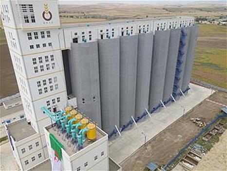 Китайская корпорация PowerChina построила в Алжире зернохранилище вместимостью 50 тыс тонн