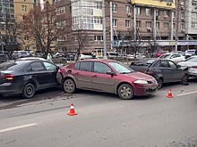 Появились подробности ДТП с четырьмя автомобилями на Белинке