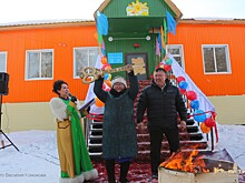 Александр Жирков поздравил жителей Оспехского наслега с открытием нового здания детского сада