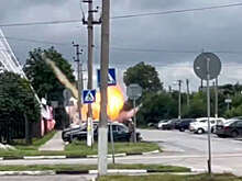 В Грайвороне БПЛА ударил по парковке возле центральной районной больницы