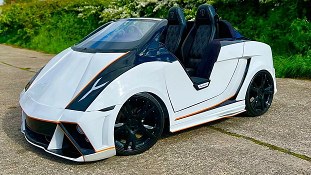 В Великобритании продают Smart, переделанный в Lamborghini