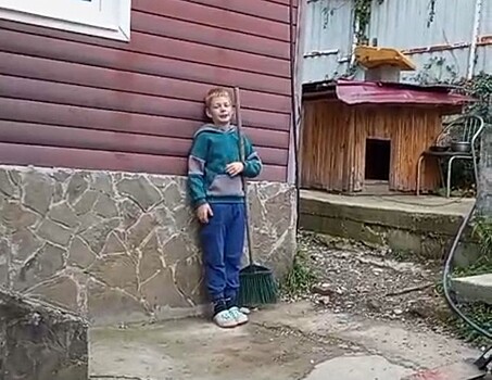 Родители мальчика, пострадавшего от нападения хаски в Сочи, показали видео до трагедии
