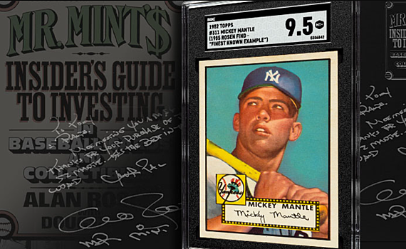 Коллекционная карточка бейсболиста Микки Мэнтла продана на аукционе за $12,6 млн. Это рекорд для спортивных лотов