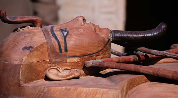 В Египте нашли недостающую часть статуи фараона Рамзеса II