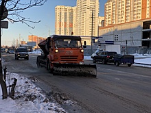 Более 100 единиц спецтехники задействовано в уборке дорог от снега в Балашихе
