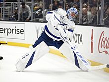 Василевский признан третьей звездой игрового дня в НХЛ