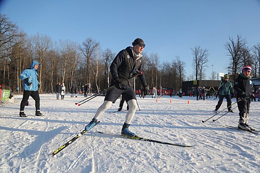 В Одинцовском парке культуры, спорта и отдыха открыли зимний сезон