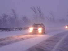 Московских водителей призвали быть осторожными в связи с прогнозируемой метелью