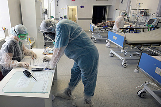 В российском регионе закончились койки для больных COVID-19