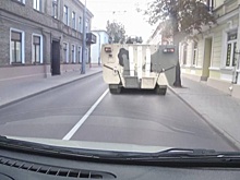 В Гродно замечен новейший российский БТР-22