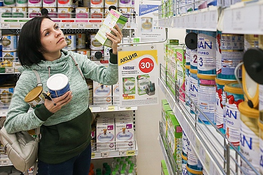 Роспотребнадзор приостанавливает ввоз в РФ сухих смесей Nestle