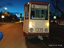 В «ЧелябГЭТ» рассказали о причинах схода трамвая в Ленинском районе