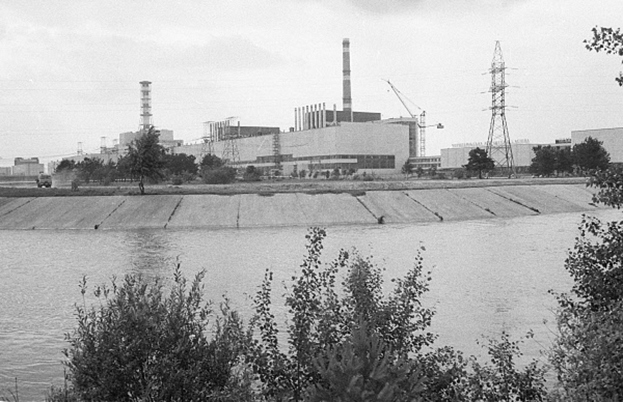 Первая на Украине атомная электростанция в Чернобыле