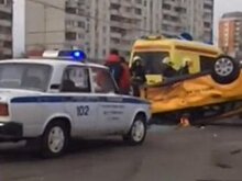 Три автомобиля столкнулись на Щелковском шоссе