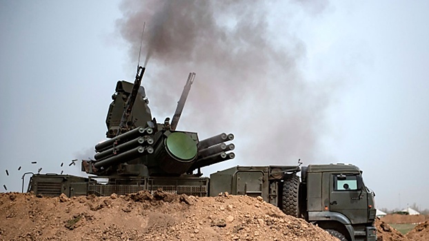 Средства ПВО ВС РФ перехватили четыре украинских снаряда РСЗО «Смерч» под Харьковом